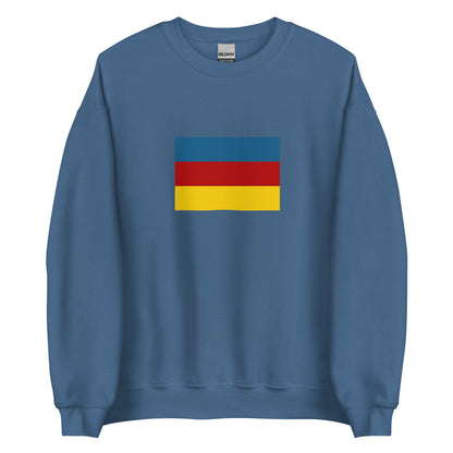 Romania - Principality of Transylvania (1711-1867) | Historical Romanian Flag Interactive Sweatshirt