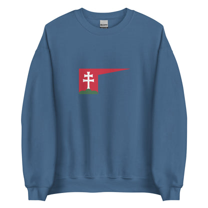 Slovenia - Kingdom of Hungary (1102-1437) | Historical Slovenian Flag Interactive Sweatshirt