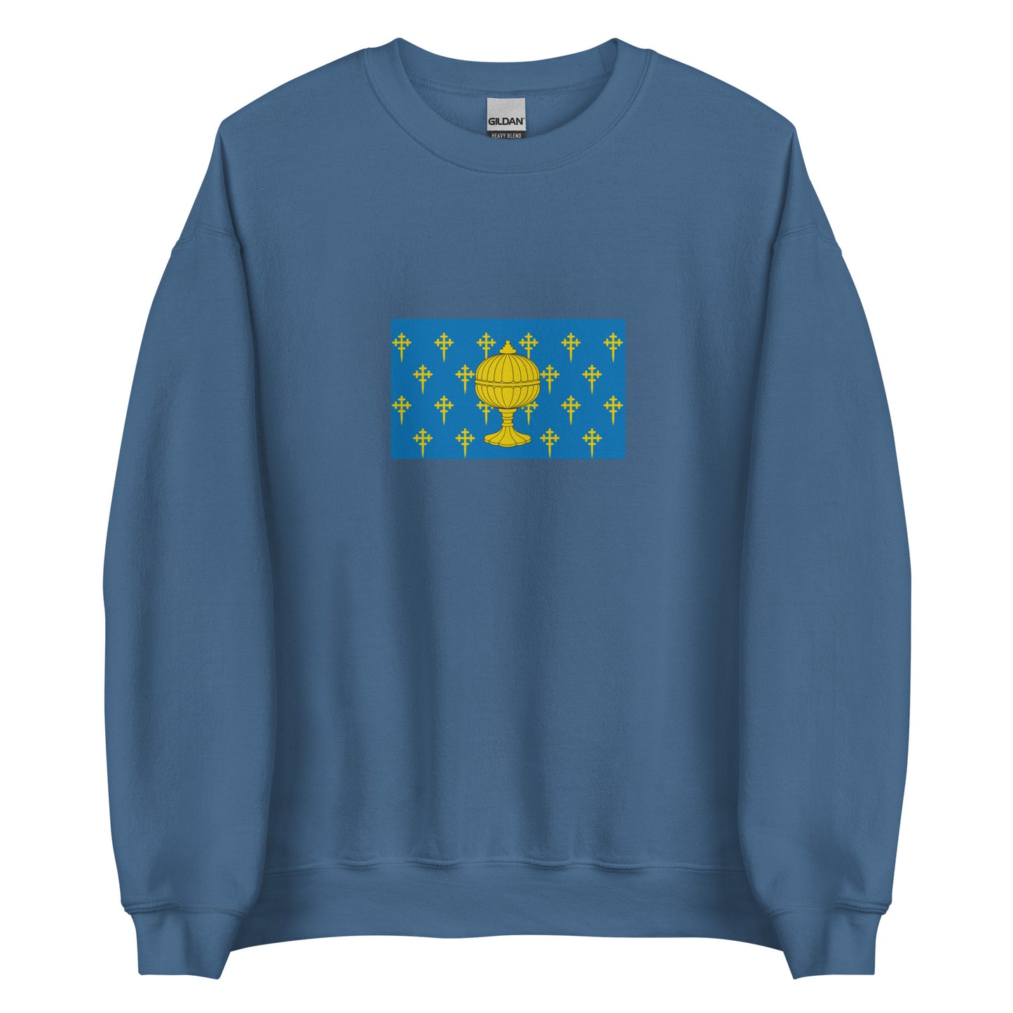 Spain - Suebic Kingdom of Galicia (409-585) | Historical Spanish Flag Interactive Sweatshirt