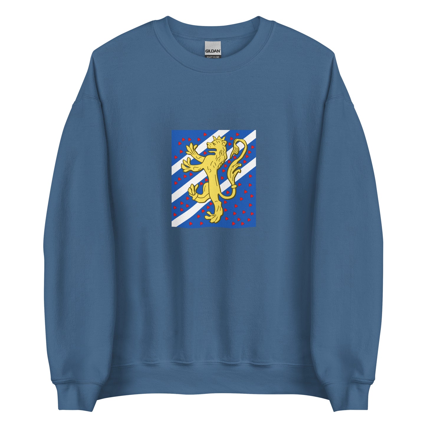 Sweden - Kingdom of Sweden (800-1397) | Historical Swedish Flag Interactive Sweatshirt