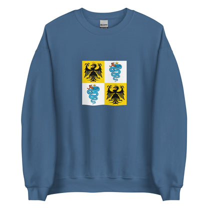 Switzerland - Duchy of Milan under the Holy Roman Empire (1395-1499) | Historical Suisse Flag Interactive Sweatshirt