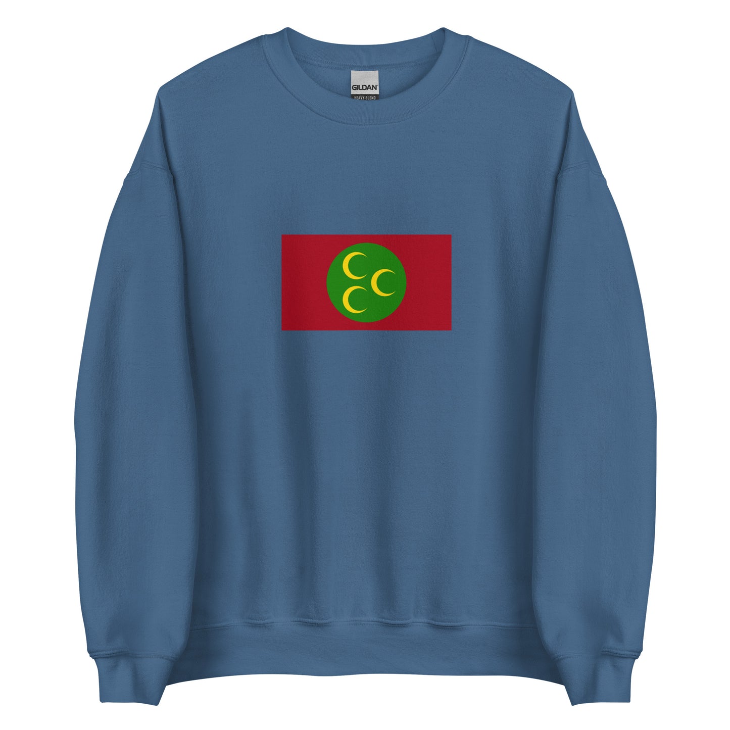 Syria - Ottoman Syria (1516-1918) | Historical Syrian Flag Interactive Sweatshirt