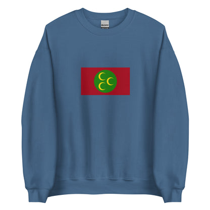 Syria - Ottoman Syria (1516-1918) | Historical Syrian Flag Interactive Sweatshirt