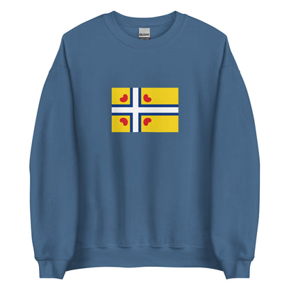 Netherlands - Frisian Kingdom (600-734) | Historical Netherlands Flag Interactive Sweatshirt