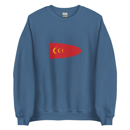 Tunisia - Ottoman Tunisia (1574-1705) | Historical Tunisian Flag Interactive Sweatshirt