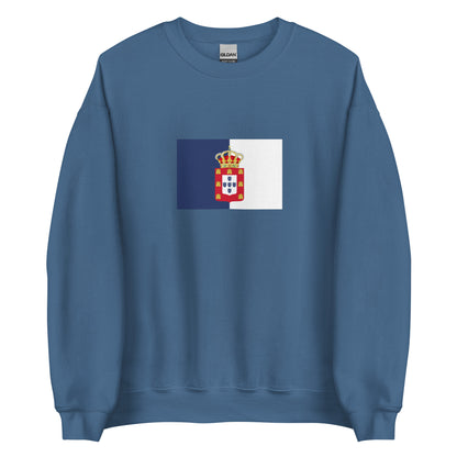 Portugal - Kingdom of Portugal (1830-1910) | Historical Portuguese Flag Interactive Sweatshirt