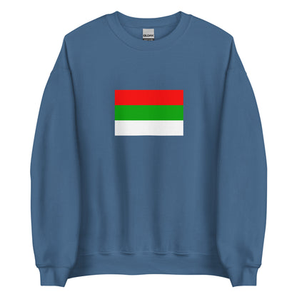 Latvia - Livonia Governorate (1795-1918) | Historical Latvian Flag Interactive Sweatshirt