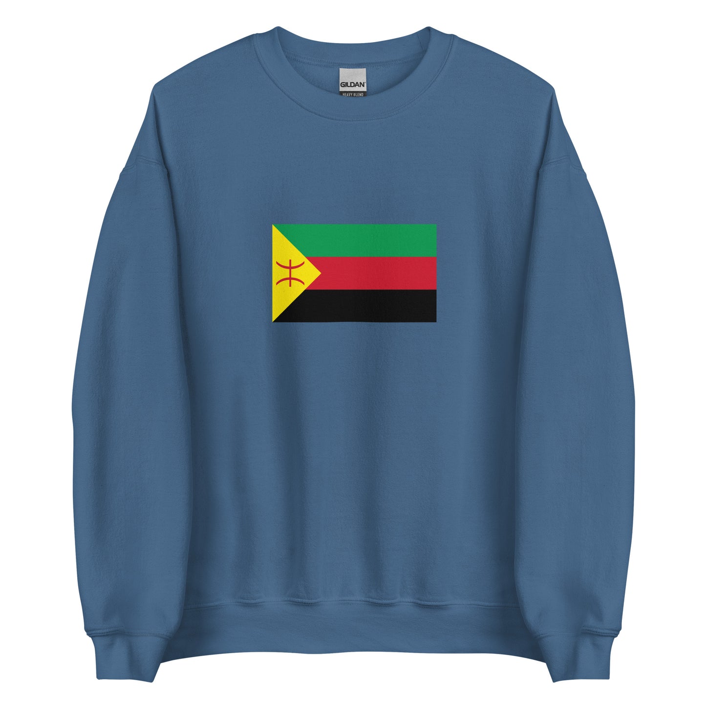 Algeria - Tuareg People | Ethnic Algerian Flag Interactive Sweatshirt