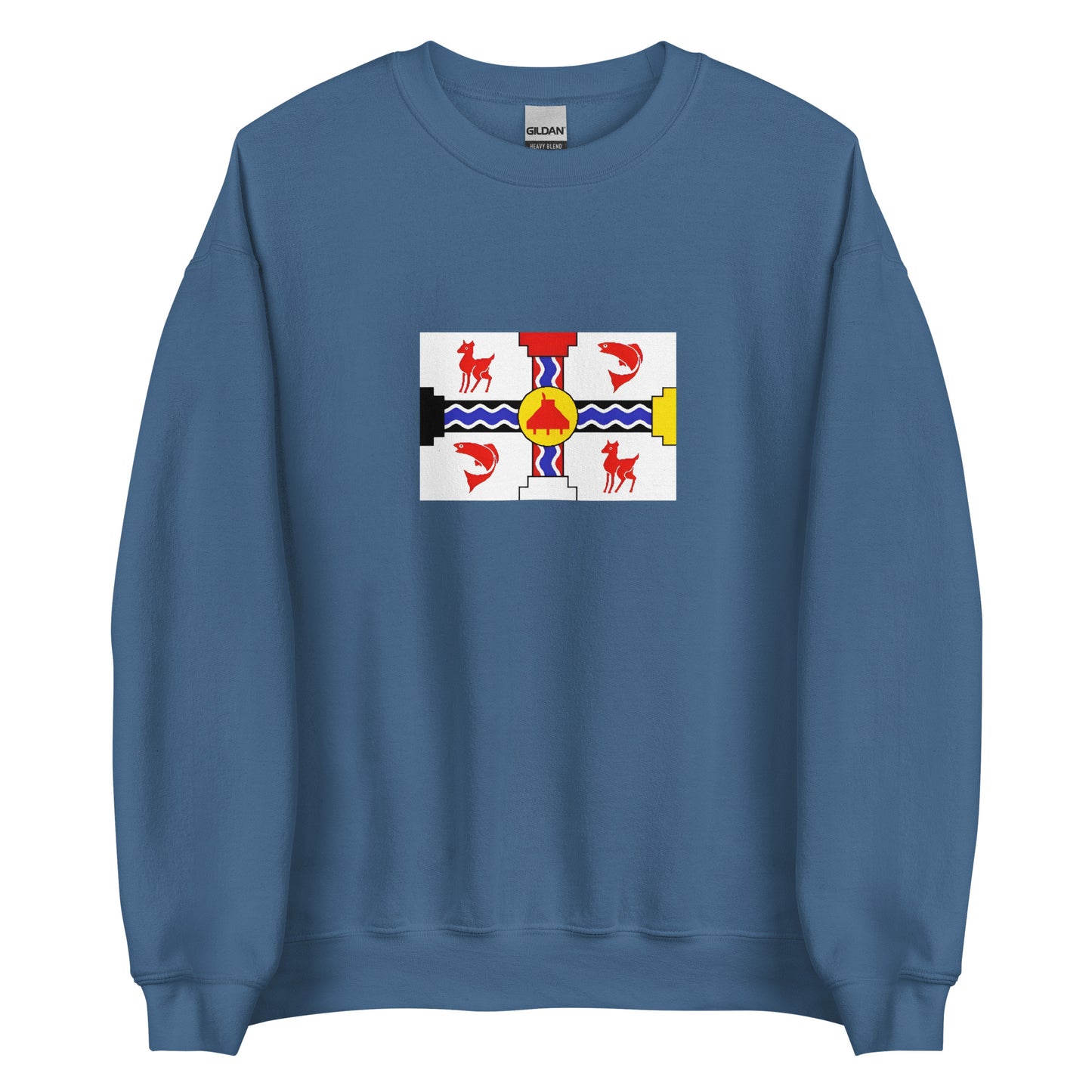 Canada - Shuswap Indigenous People | Native Canadian Flag Interactive Sweatshirt