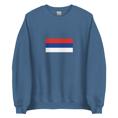 Croatia - Serbs of Croatia | Ethnic Croatian Flag Interactive Sweatshirt