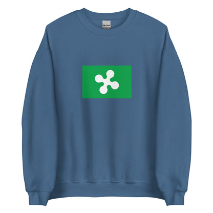 Italy - Lombards | Ethnic Italian Flag Interactive Sweatshirt