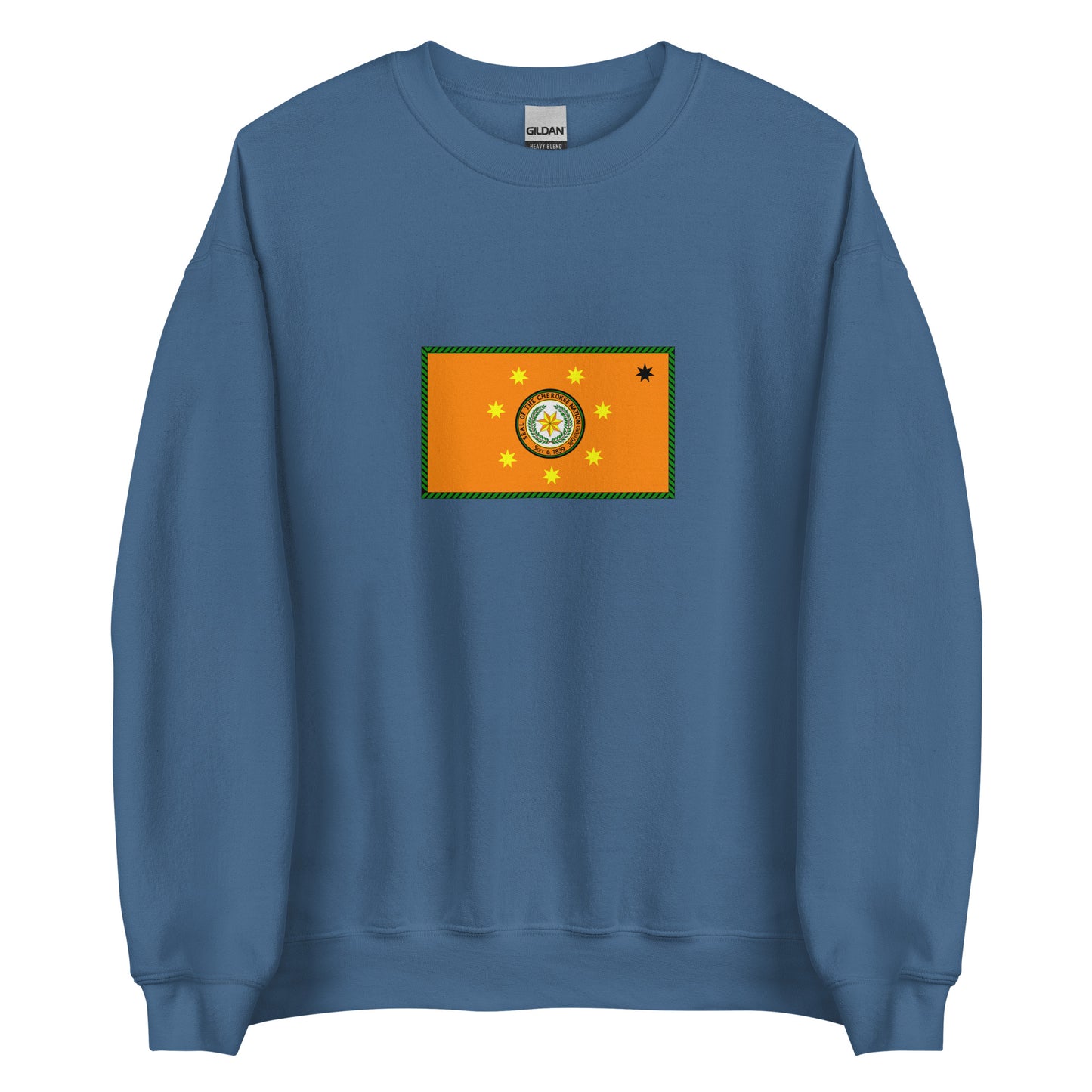 USA - Cherokees | Native American Flag Interactive Sweatshirt