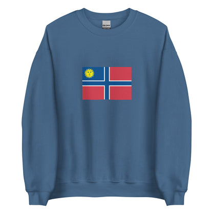 USA - Muscogee (Creek) People | Native American Flag Interactive Sweatshirt