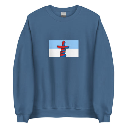 USA - Inuits | Native American Flag Interactive Sweatshirt
