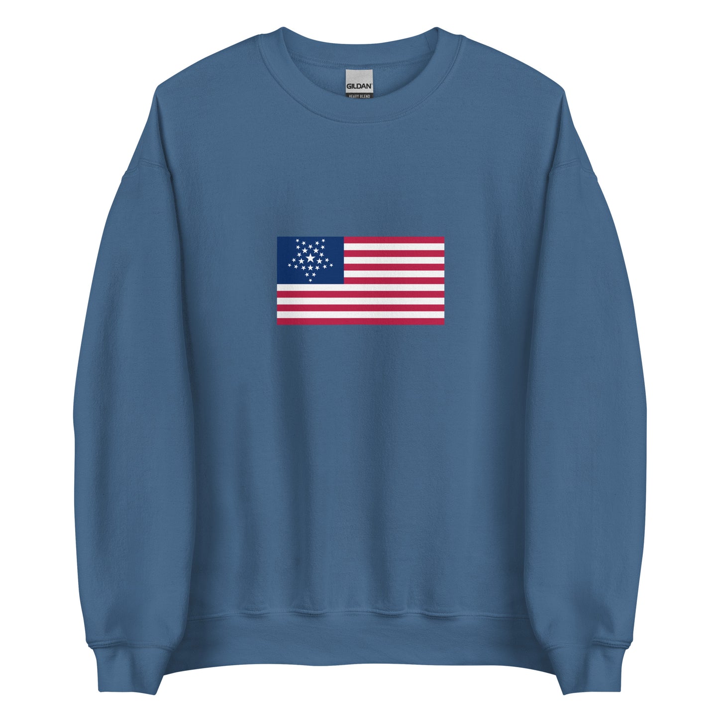 USA - 26 Great Star Flag (1837) | Historical American Flag Interactive Sweatshirt