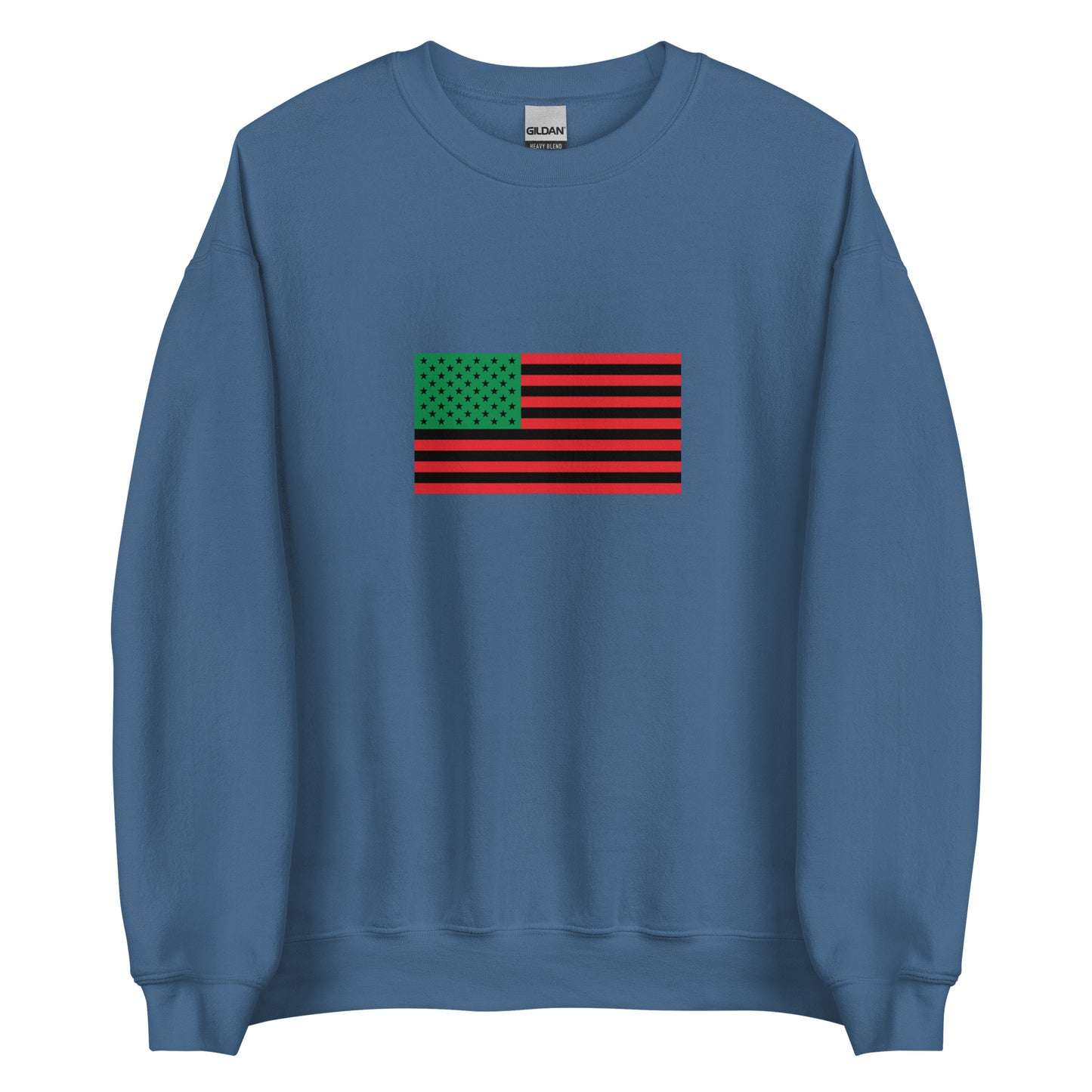 USA - African Americans | Ethnic American Flag Interactive Sweatshirt