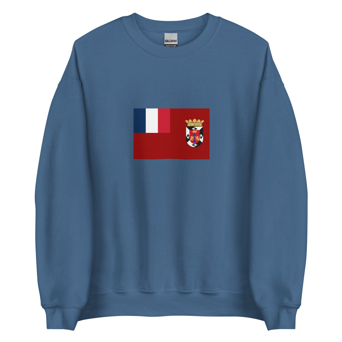 Dominican Republic - Era de Francia (1795-1813) | Historical Dominican Flag Interactive Sweatshirt