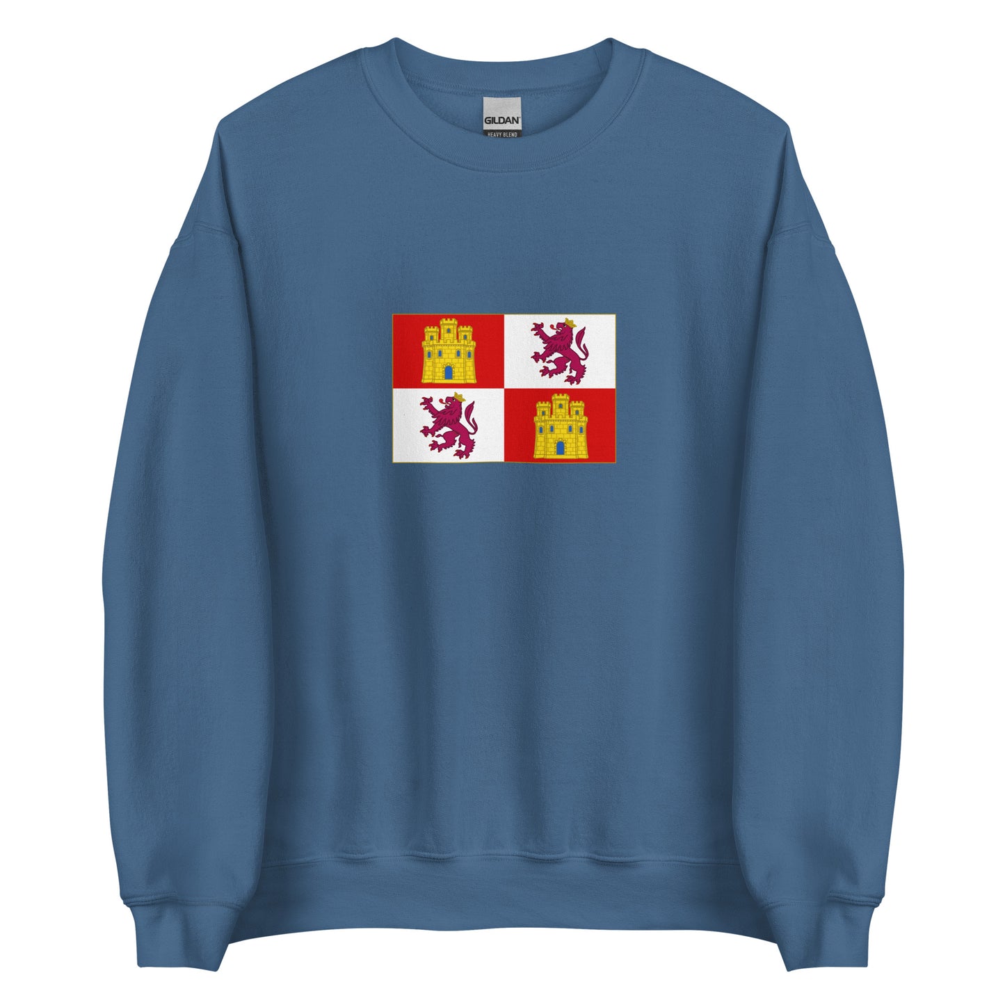 Dominican Republic - Crown of Castile (1492-1516) | Historical Dominican Flag Interactive Sweatshirt