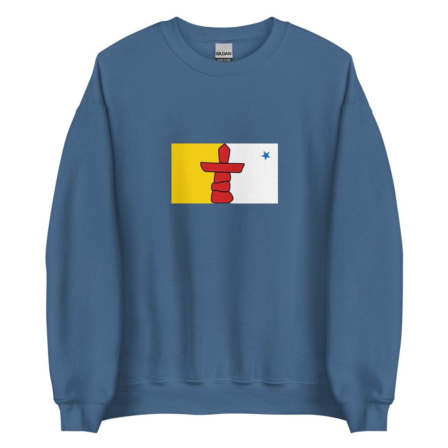 Canada - Nunavut Inuit people | Native Canadian Flag Interactive Sweatshirt