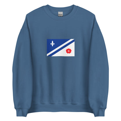 Canada - Franco-Albertans | Ethnic Canadian Flag Interactive Sweatshirt
