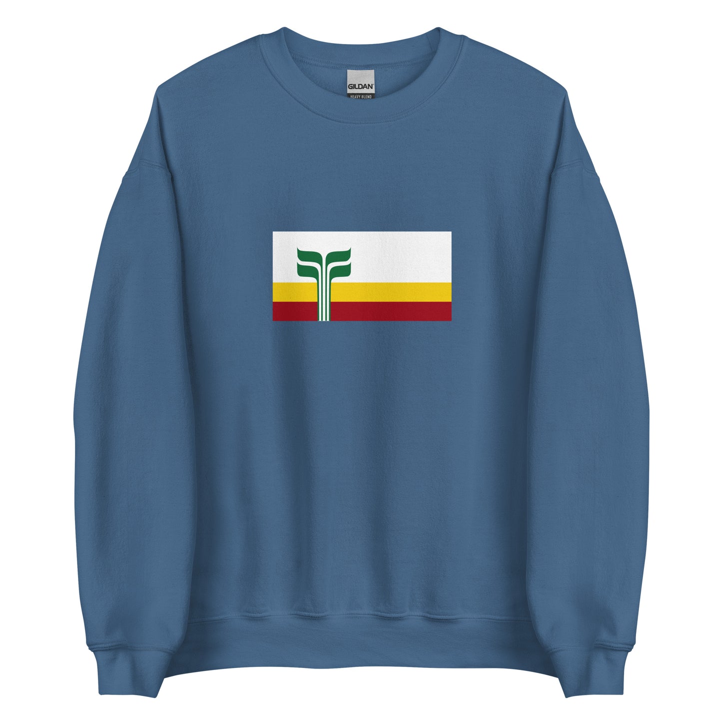 Canada - Franco-Manitobans | Ethnic Canadian Flag Interactive Sweatshirt