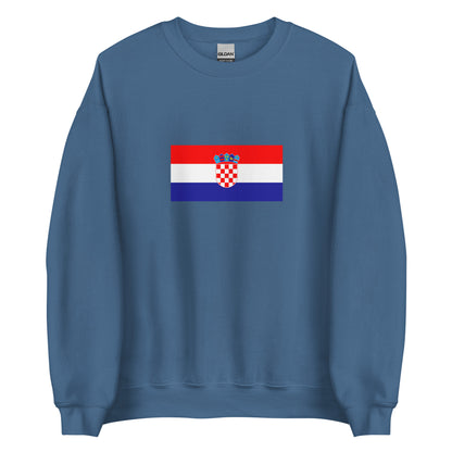 Croatia - Croats | Ethnic Croatian Flag Interactive Sweatshirt