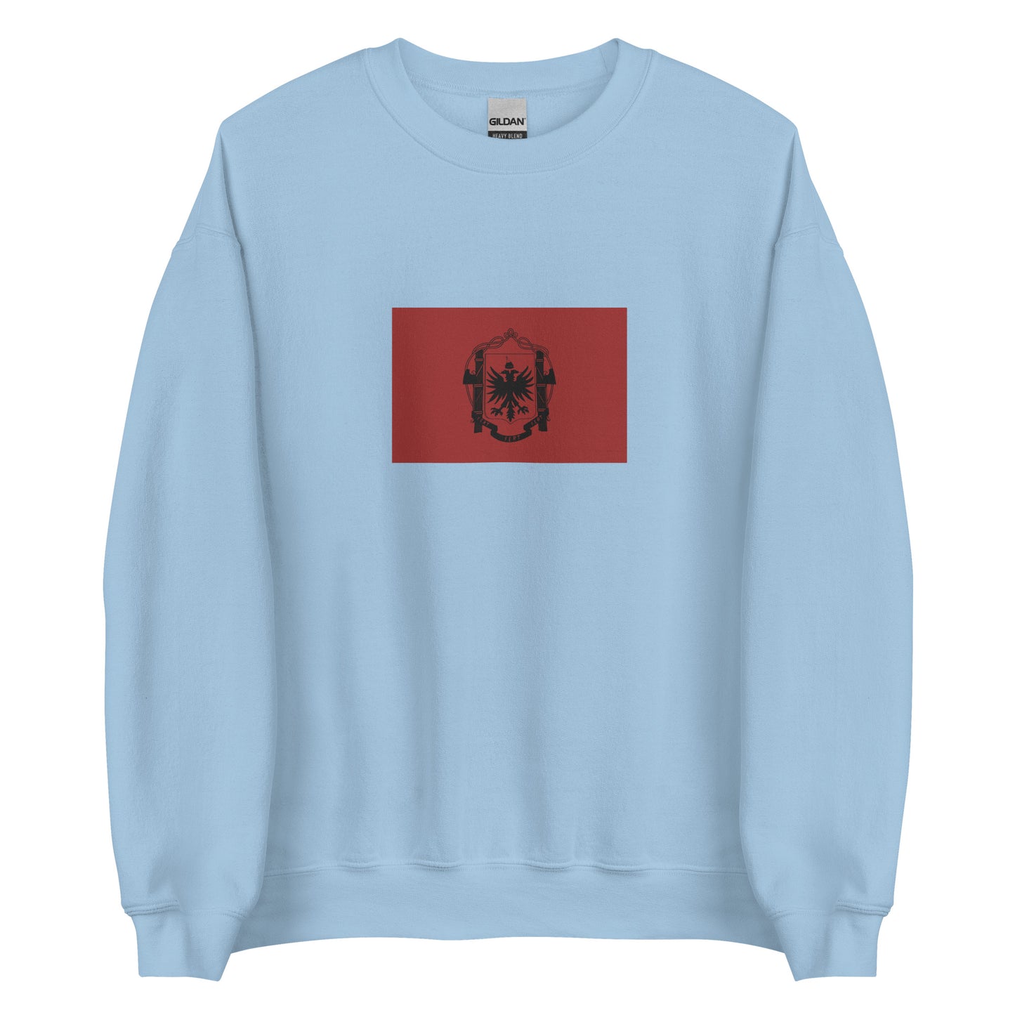 Albania - Albanian Kingdom II (1939-1943) | Historical Albanian Flag Interactive Sweatshirt