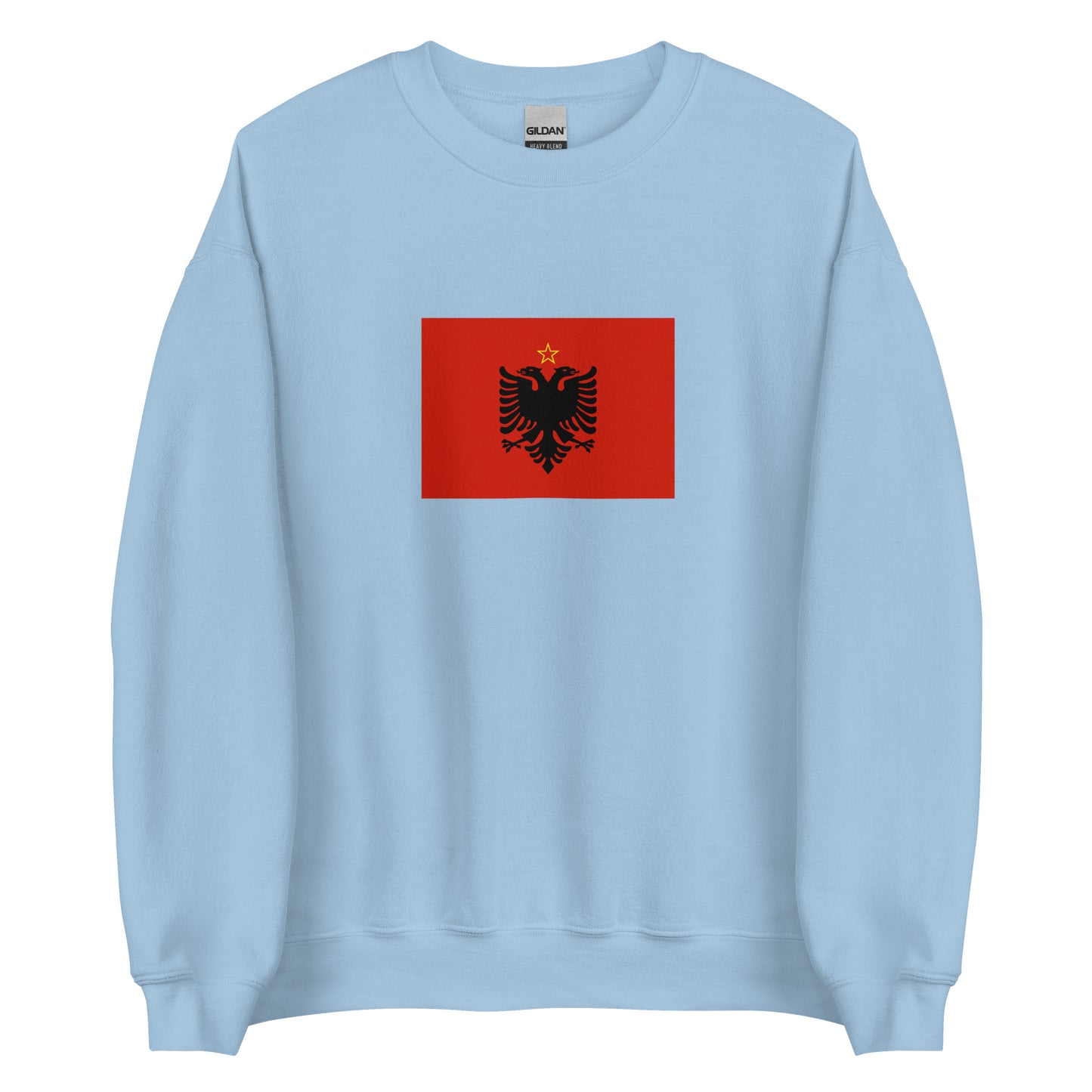 Albania - People's Socialist Republic of Albania (1946-1992) | Historical Albanian Flag Interactive Sweatshirt