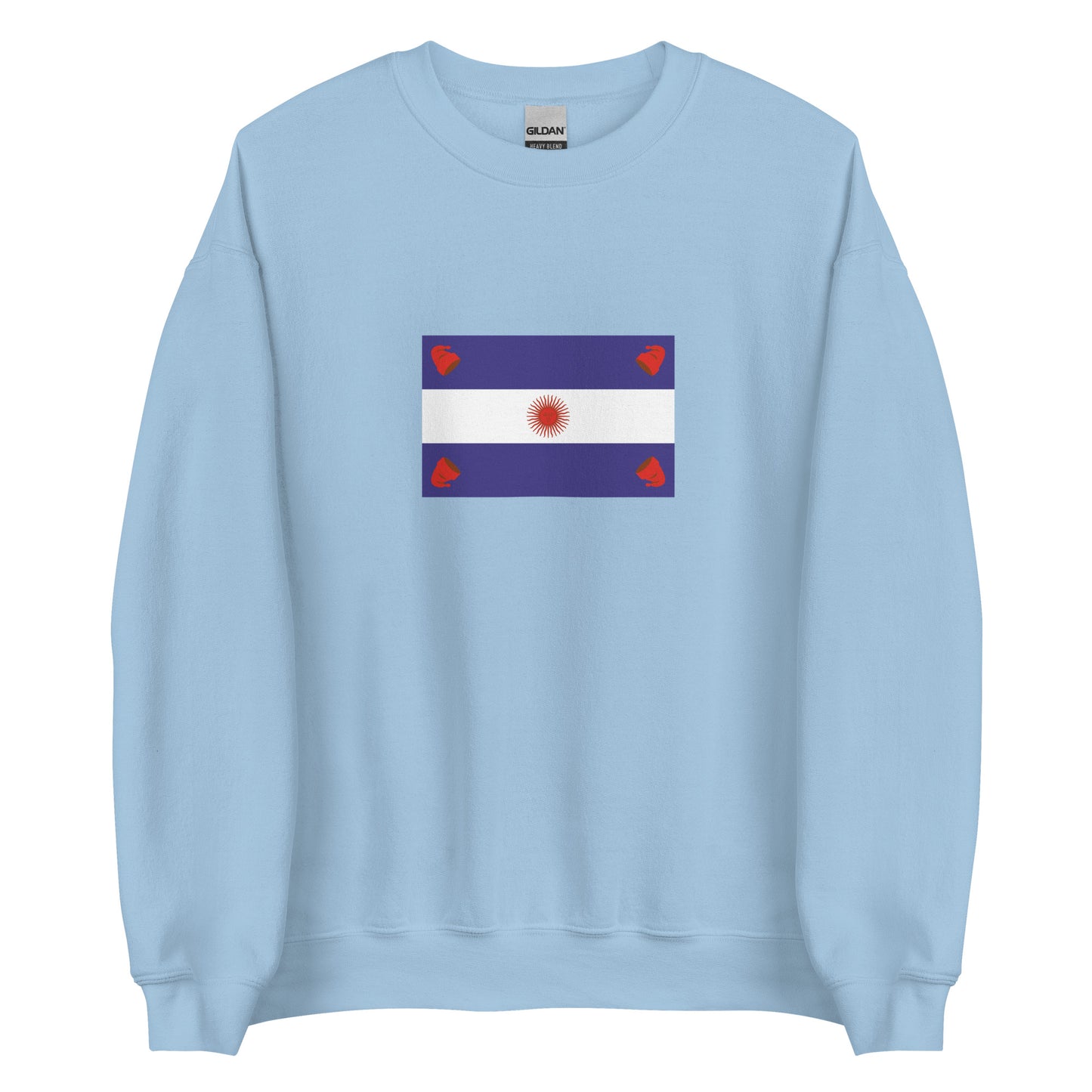 Argentina - Argentine Confederation (1831-1861) | Historical Argentina Flag Interactive Sweatshirt