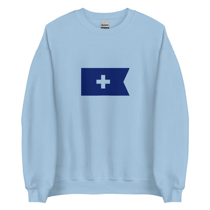 Bosnia Herzegovina - Banate of Bosnia (1154-1377) | Historical Bosnian Flag Interactive Sweatshirt