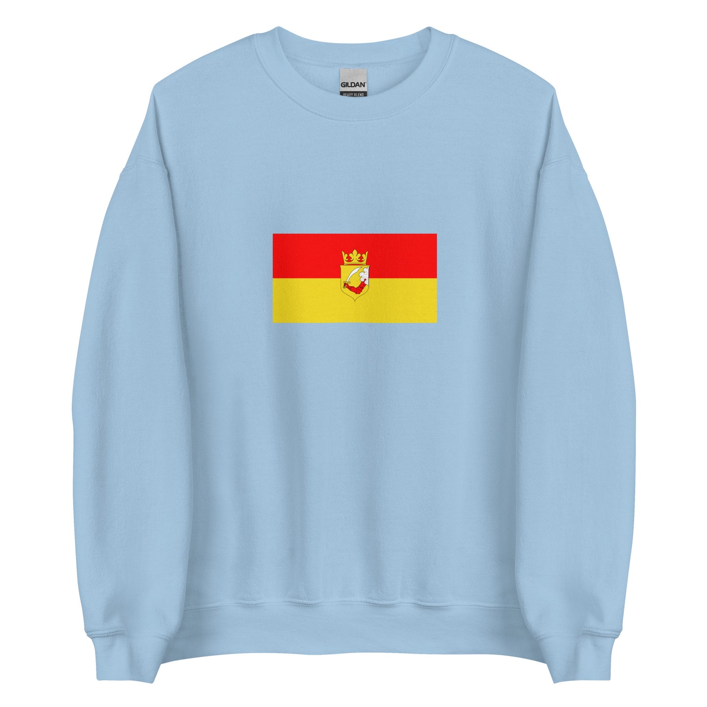 Bosnia Herzegovina - Austro-Hungarian Bosnia (1878-1908) | Historical Bosnian Flag Interactive Sweatshirt