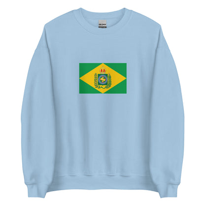 Brazil - Empire of Brazil (1822-1889) | Historical Brazilian Flag Interactive Sweatshirt