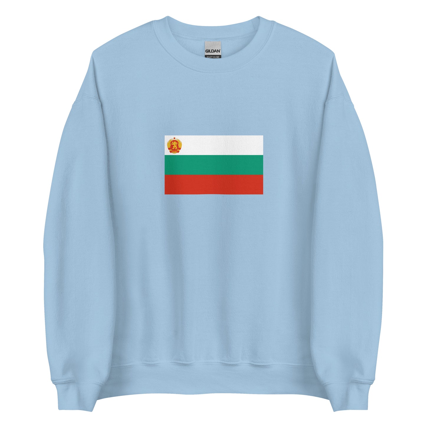 Bulgaria - People's Republic of Bulgaria (1946-1990) | Historical Bulgarian Flag Interactive Sweatshirt