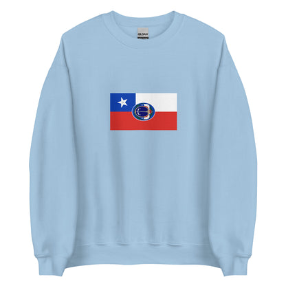 Chile - First Chilean Republic (1818-1834) | Historical Chilean Flag Interactive Sweatshirt
