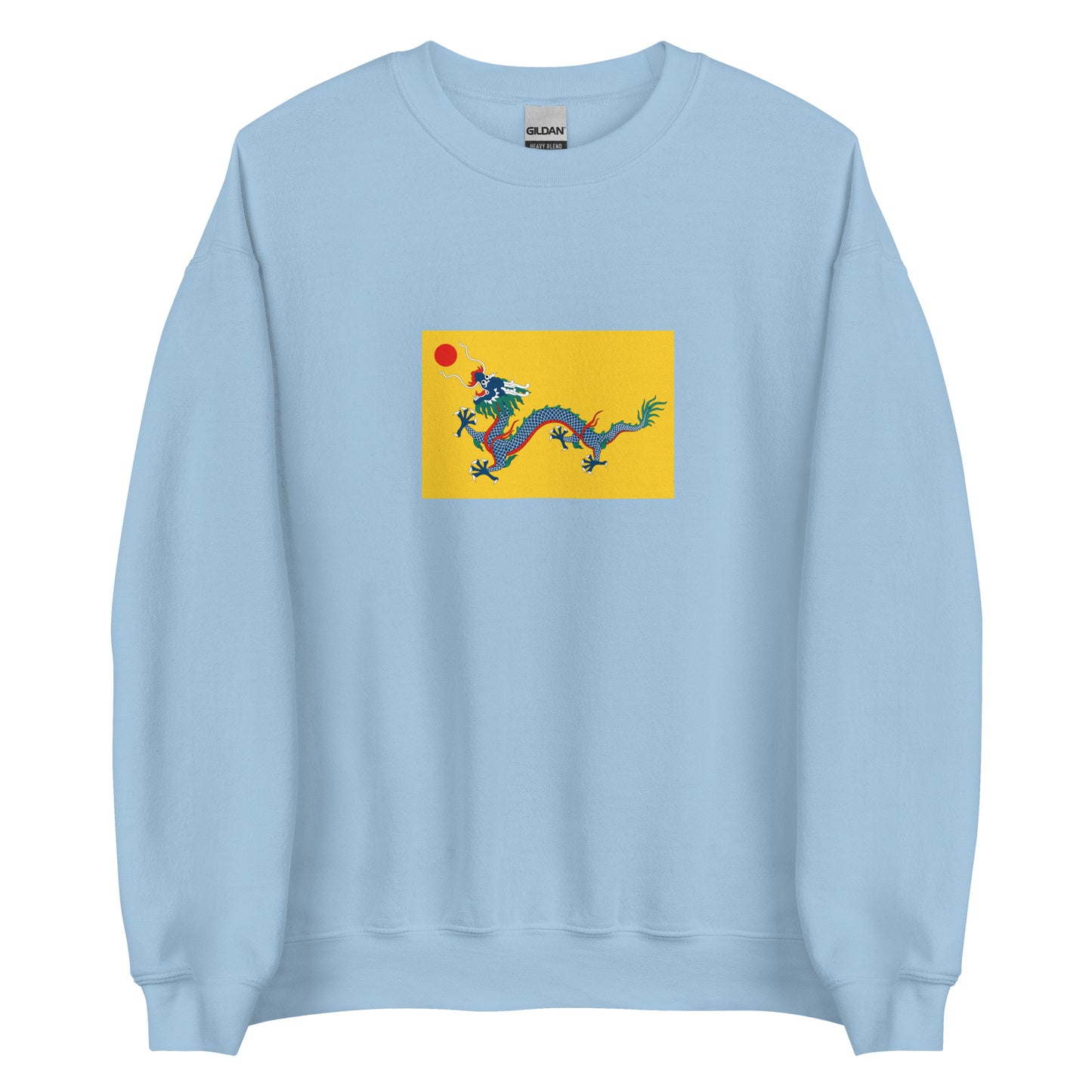 China - Qing Dynasty (1636-1912) | Historical Chinese Flag Interactive Sweatshirt