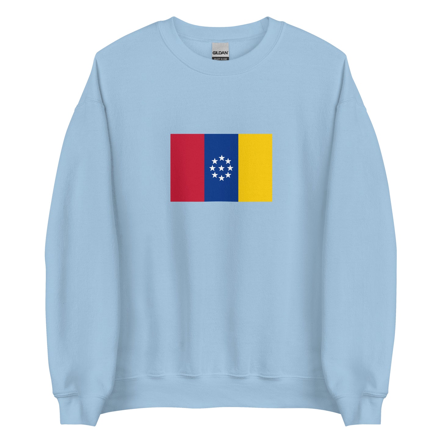 Colombia - United States of Colombia (1861-1861) | Historical Colombian Flag Interactive Sweatshirt