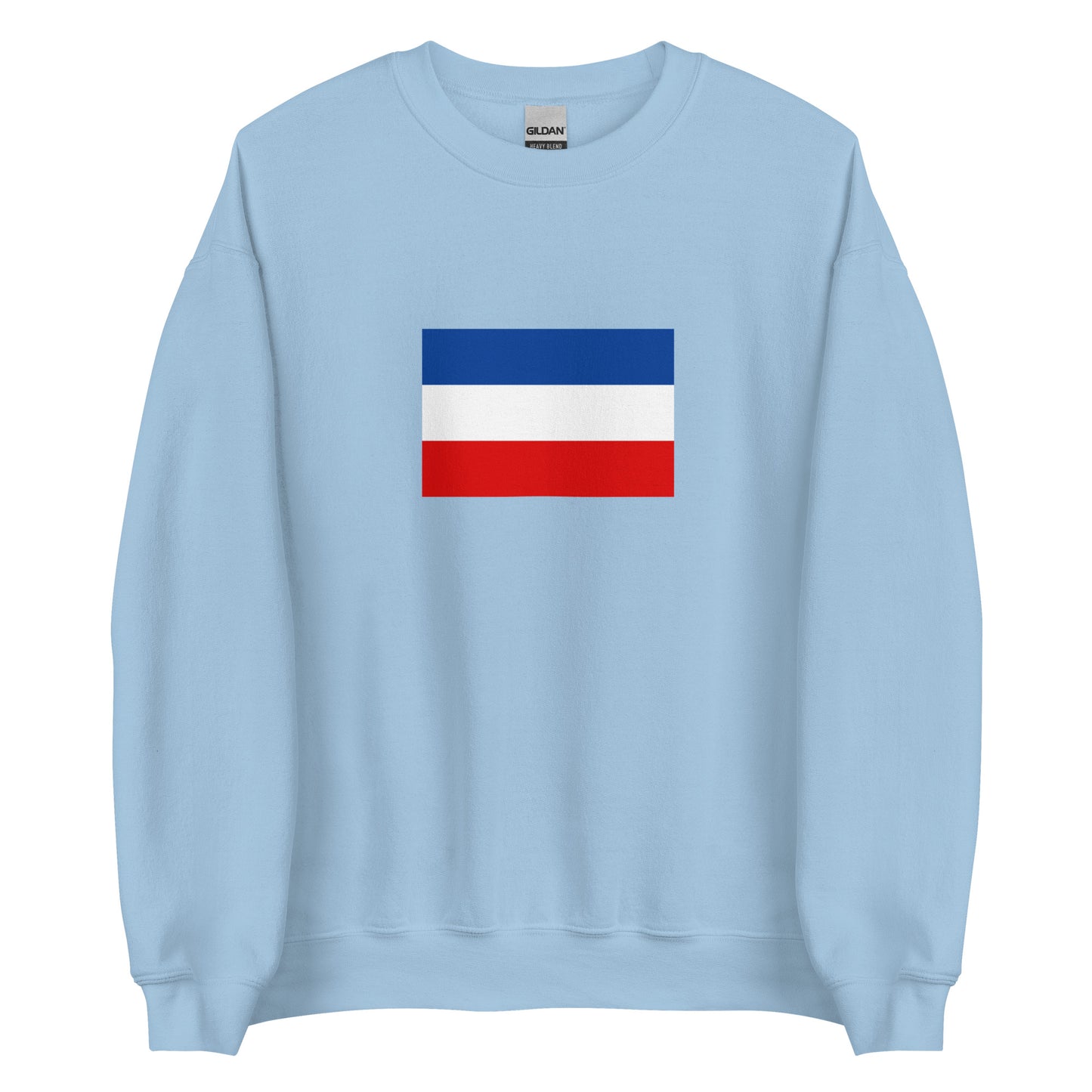 Croatia - Kingdom of Slavonia (1852-1918) | Historical Croatian Flag Interactive Sweatshirt