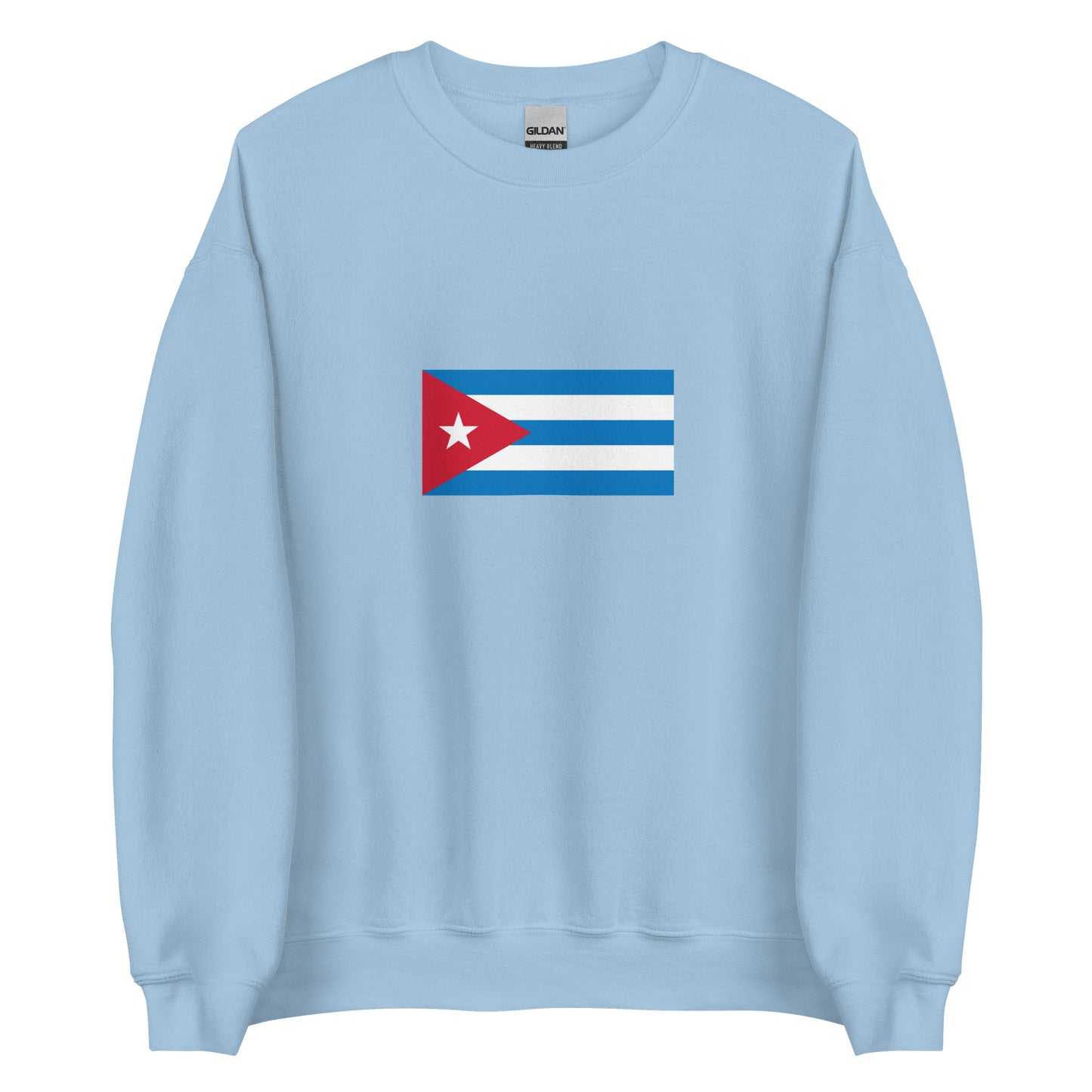 Cuba - First Republic of Cuba (1902-1959) | Historical Cuban Flag Interactive Sweatshirt