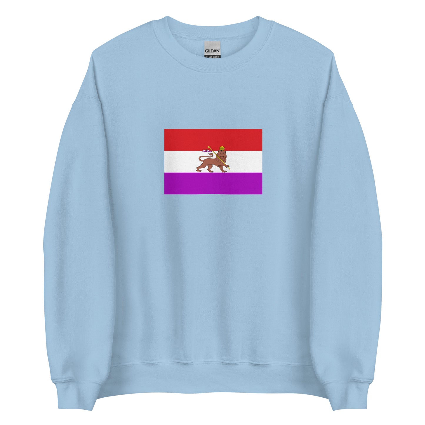 Ethiopia - Ethiopian Empire (1876-1881) | Historical Ethiopian Flag Interactive Sweatshirt