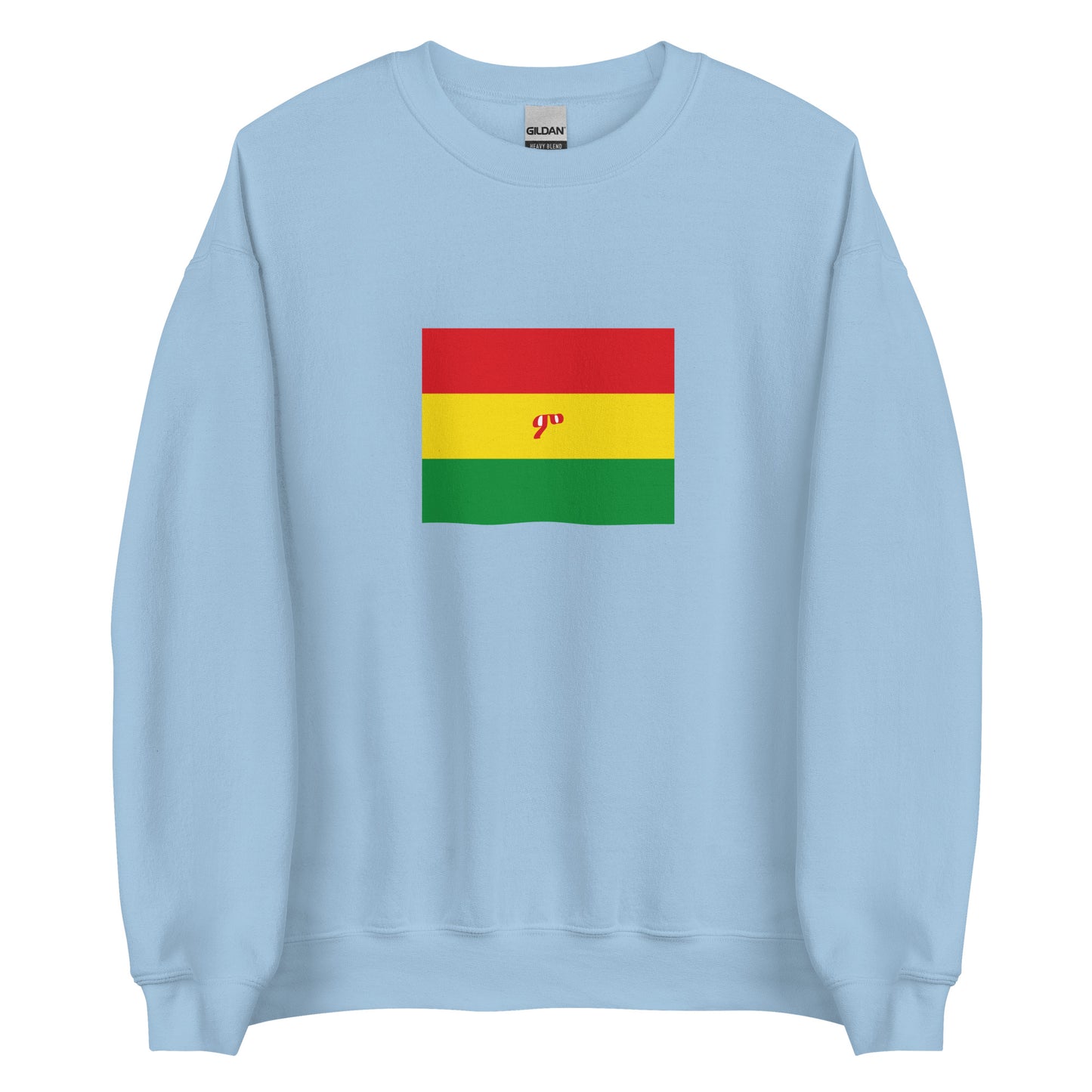 Ethiopia - Ethiopian Empire (1889-1897) | Historical Ethiopian Flag Interactive Sweatshirt