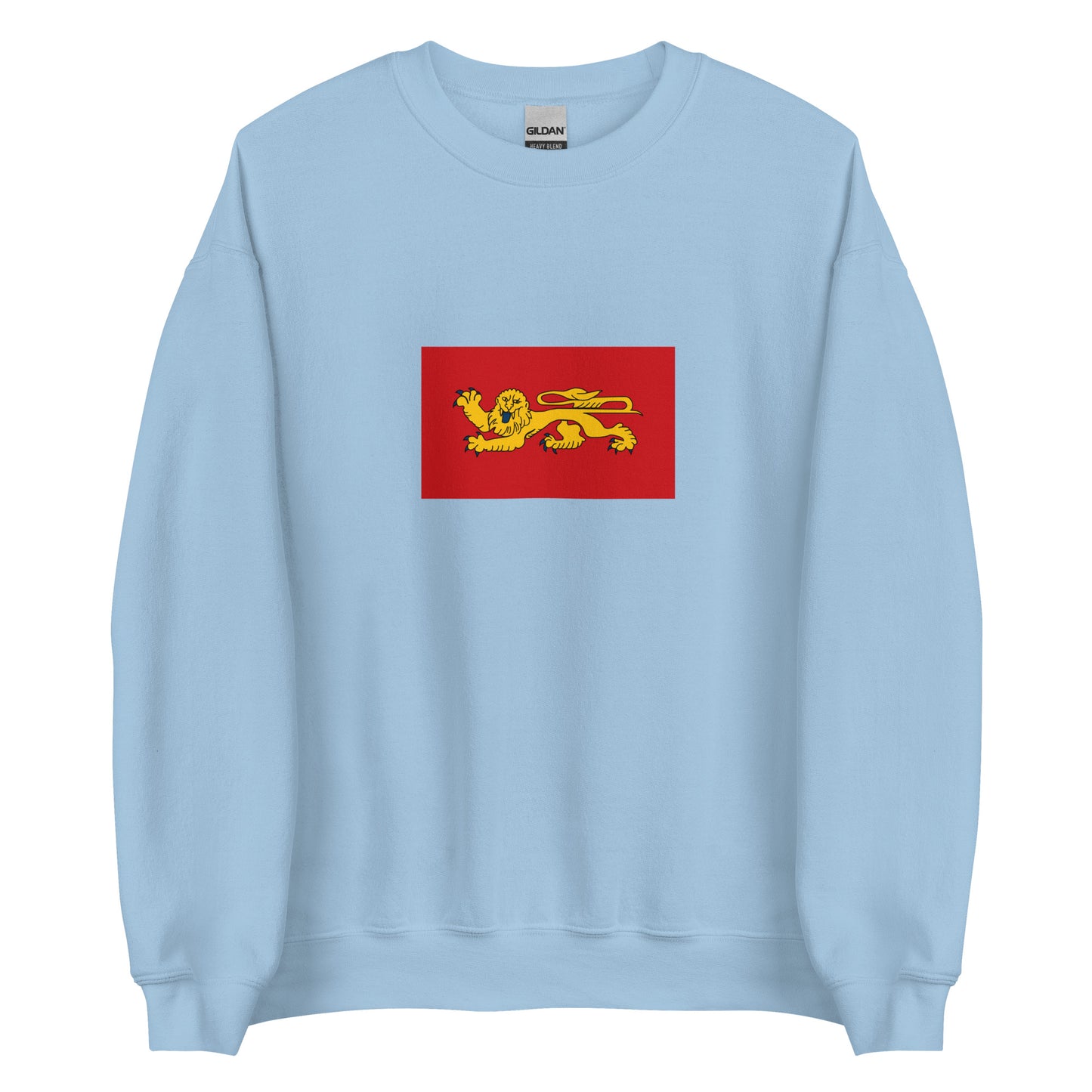 France - Occitania Duchy of Acquitaine (602-1453) | Historical French Flag Interactive Sweatshirt