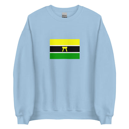 Ghana - Ashanti Empire (1701-1901) | Historical Ghanaian Flag Interactive Sweatshirt