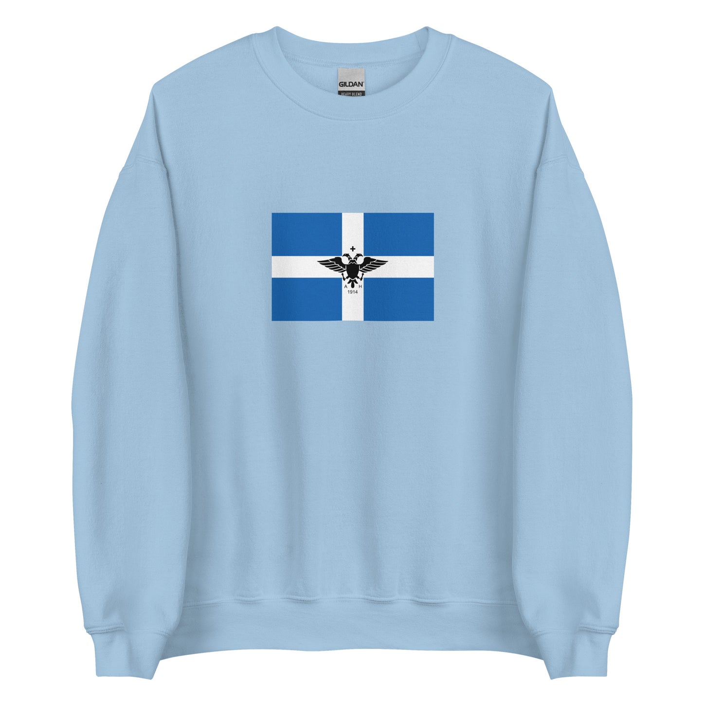 Greece - Republic of Northern Epirus (1914-1914) | Historical Greek Flag Interactive Sweatshirt