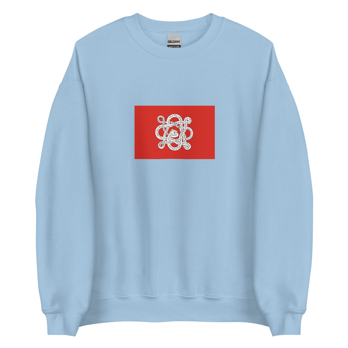 India - Kingdom of Manipur (1110-1949) | Historical Indian Flag Interactive Sweatshirt