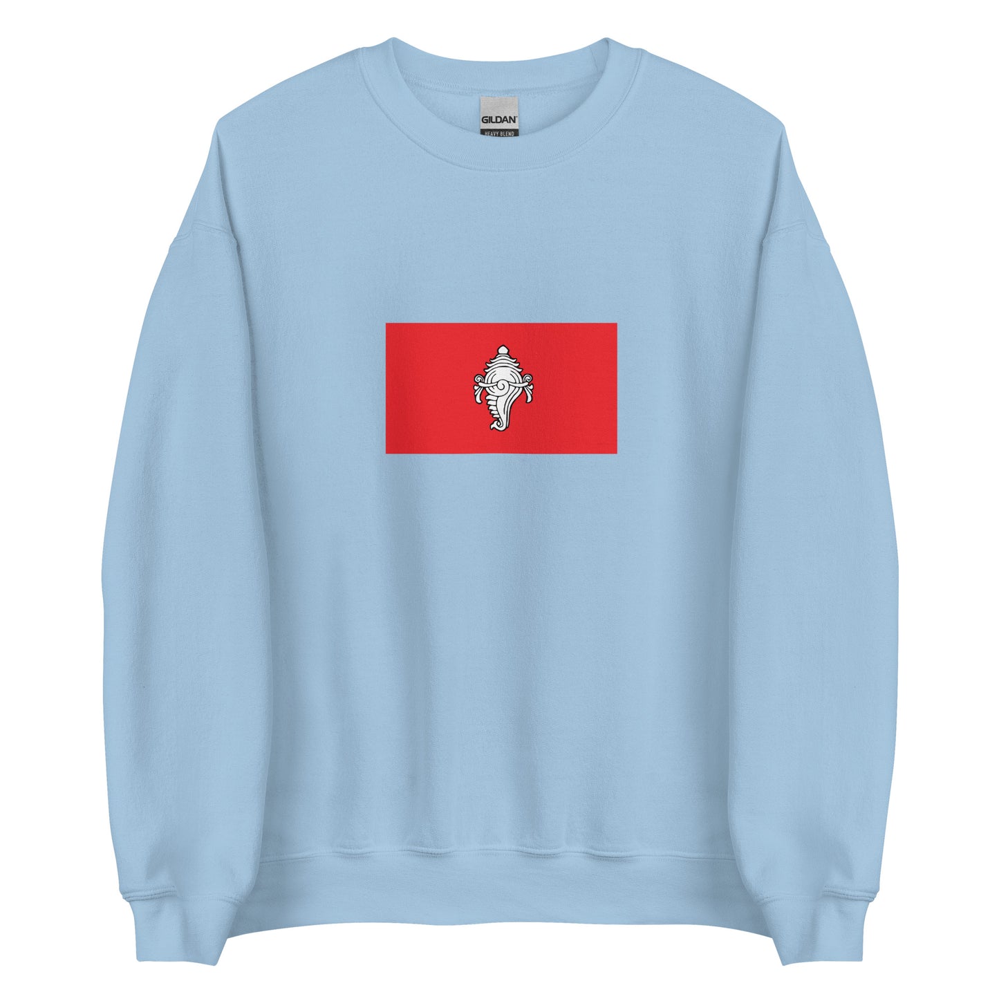 India - Kingdom of Travancore (1729-1949) | Historical Indian Flag Interactive Sweatshirt