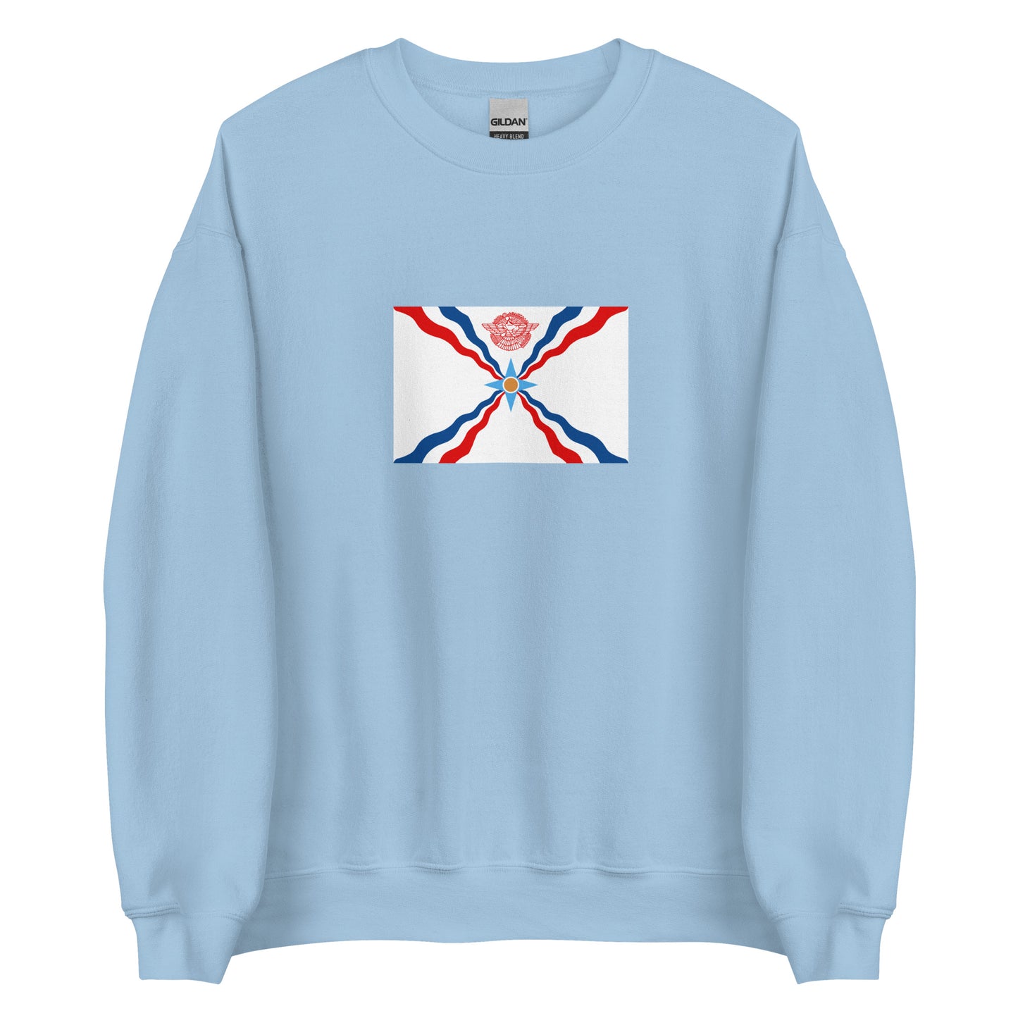 Iraq - Assyrian Empire (2025BC-609BC) | Historical Iraqi Flag Interactive Sweatshirt