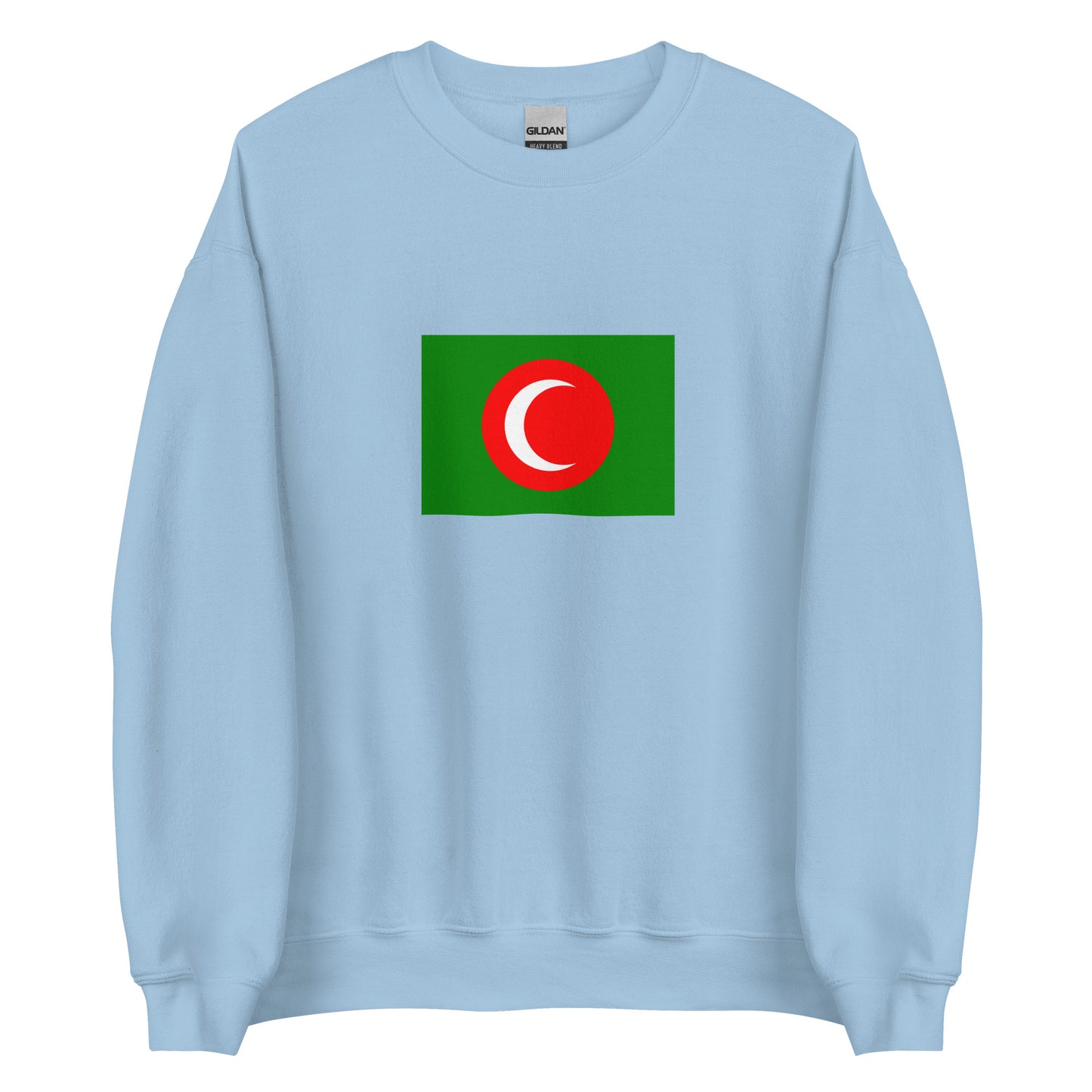 Iraq - Kingdom of Kurdistan (1921-1925) | Historical Iraqi Flag Interactive Sweatshirt