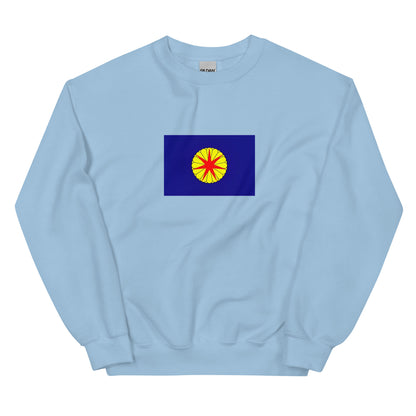 Japan - Republic of Ezo (1869-1869) | Historical Japanese Flag Interactive Sweatshirt