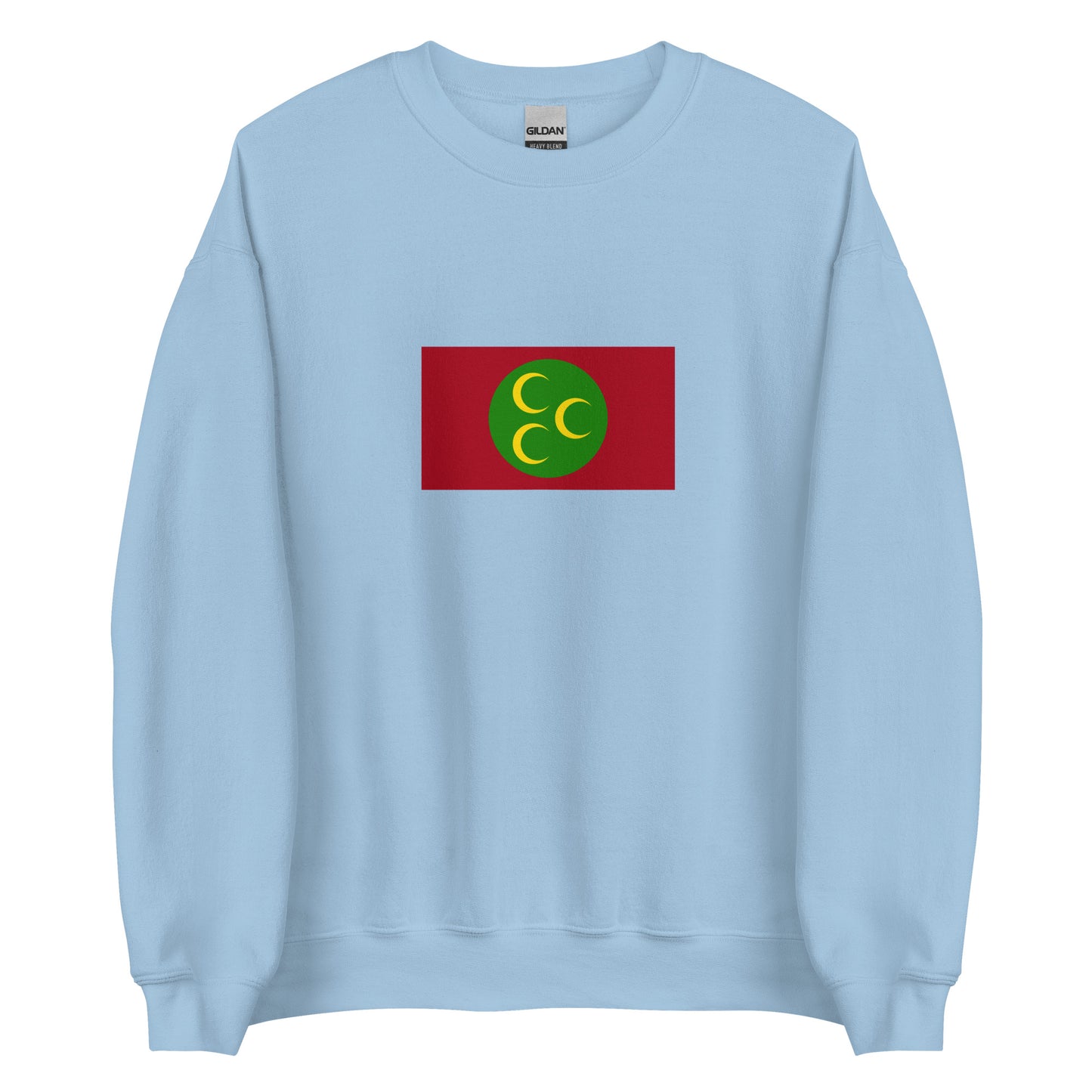 Jordan - Ottoman Syria (1516-1918) | Historical Jordanian Flag Interactive Sweatshirt