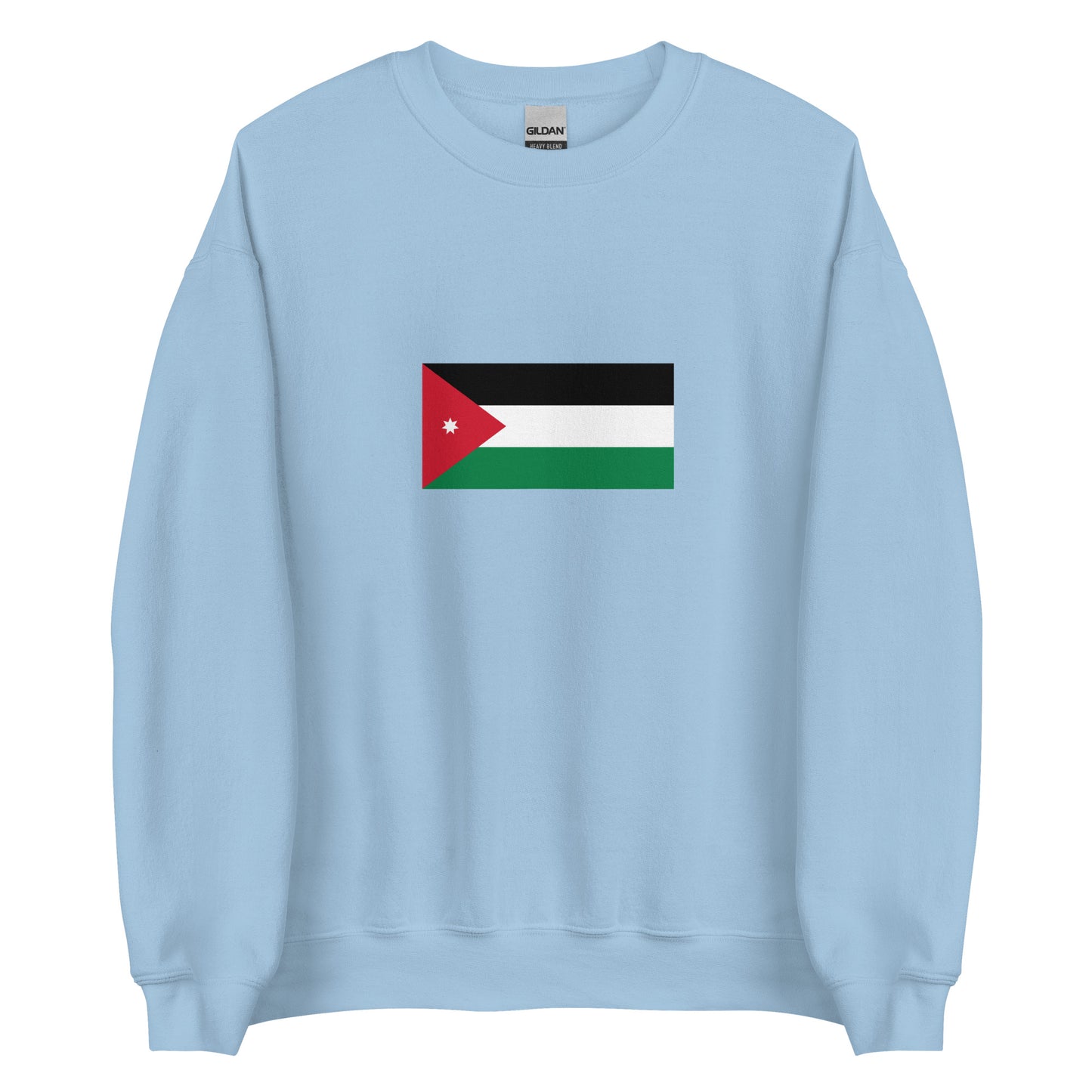 Jordan - Emirate of Transjordan (1921-1946) | Historical Jordanian Flag Interactive Sweatshirt